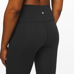 Lululemon brushed wunder under high rise tight